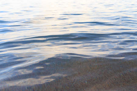 Blue clear water.の写真素材