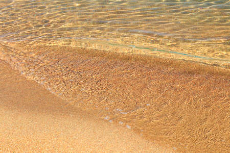 Blue clear water.の写真素材