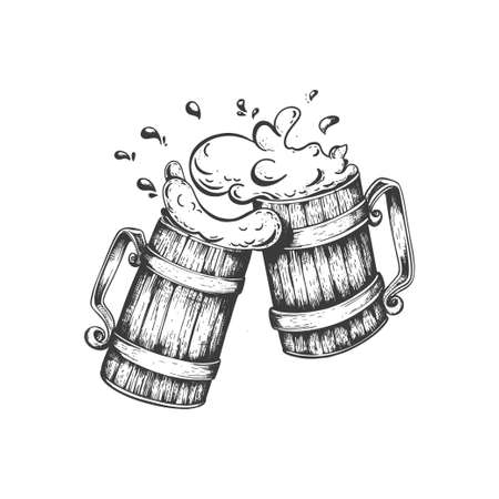 Craft beer.のイラスト素材