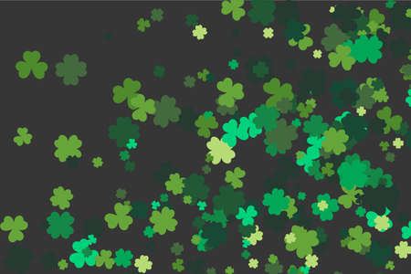 Saint Patrick's day vector background. Hand drawn design elements.For invitation, card.のイラスト素材