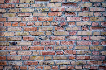 Brick wall. Brown. Natural background. brick and clay texture.