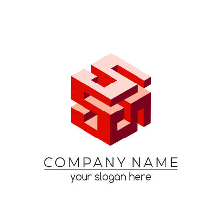 Letter 5, 555 logo icon design template elements. Elegant rich logo.のイラスト素材