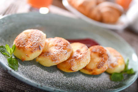 Cottage cheese pancakes