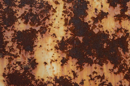 background with a painted metal surface is coated with rust(4).jpgの写真素材