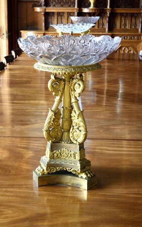 vase in Vorontsov Palace in Alupka in Crimeaの写真素材