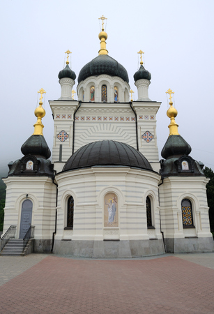 Foros Church of the Ascension Crimeaの写真素材