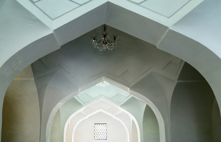 Arches in the galleryの写真素材