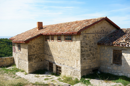 Manor of AS Firkovich in Chufut-kale Crimeaの写真素材
