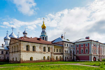 Inside view of the Vologda Kremlin. Russiaのeditorial素材