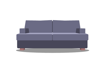 Sofa for modern living room reception or lounge single object realistic design  illustrationの写真素材