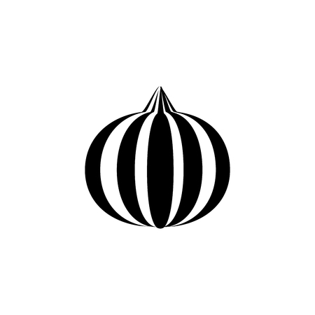 onion Icon in trendy flat style isolated on white background. symbol for your web site design , app, UI. Flat design Illustrationの写真素材
