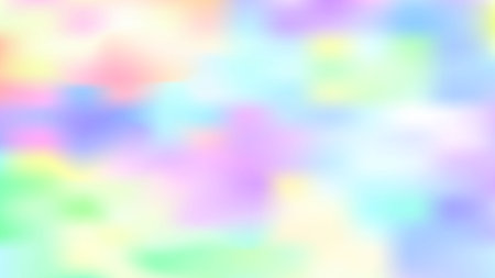 Holograph y2k background Holo minimal banner. Neon iridescent liquid light poster Holographic horizontal wallpaper texture 80s, 90s rainbow vibrant colors cover. Gradient blurred foil EPSのイラスト素材