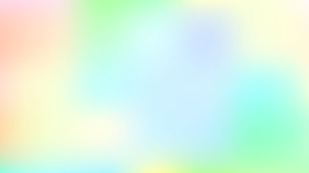 Holograph y2k background Holo minimal banner. Neon iridescent liquid light poster Holographic horizontal wallpaper texture 80s, 90s rainbow vibrant colors cover. Gradient blurred foil EPSのイラスト素材