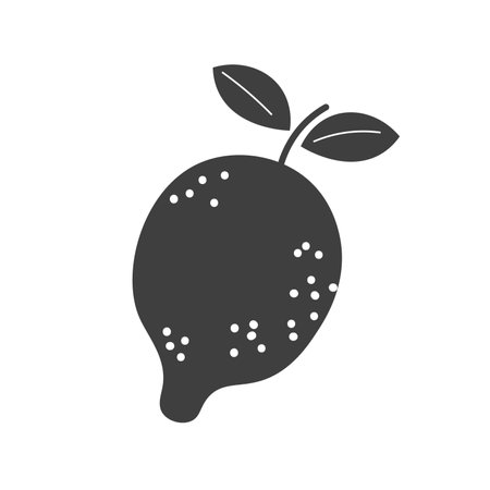 Lemon icon in trendy flat style design. Vector graphic illustration. Suitable for website design, logo, app, and ui. EPS 10.のイラスト素材