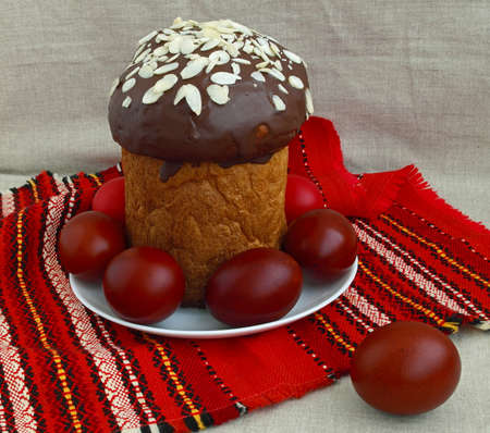 traditional easter still life