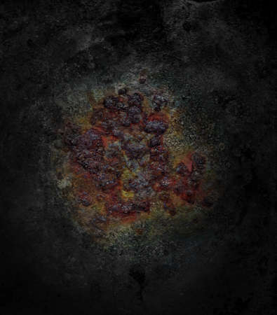 grunge background metal texture with corrosion and scratches