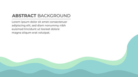 Abstract background with waves. Vector illustration. Can be used for advertisingeting, presentation.のイラスト素材