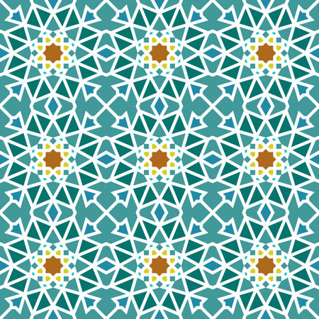 Seamless pattern in islamic style. Vector illustration.