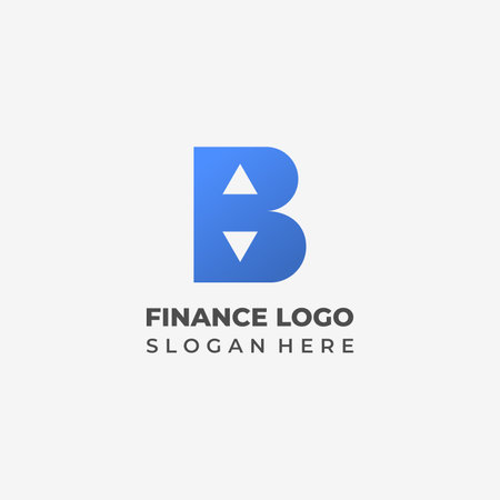 B letter logo design vector illustration icon element isolated - vector icon - vectorのイラスト素材