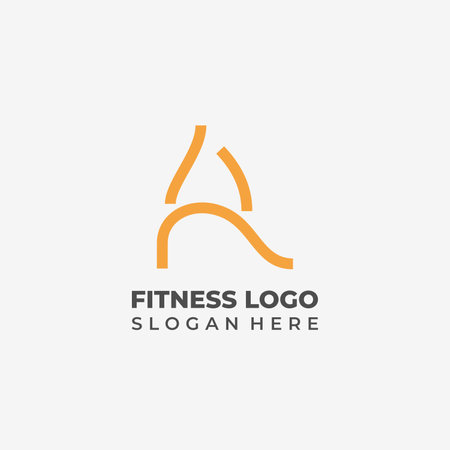 Letter A logo design template vector icon element, business corporate sign, abstract symbolのイラスト素材