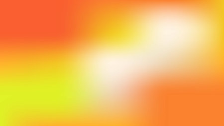 Vector abstract orange yellow gradient mesh background bright warm minimalist design