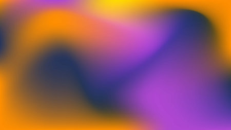 Abstract background vector design with orange, purple, and navy gradient mesh effect. Soft and...