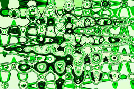 Modern abstract design in green shadesの写真素材