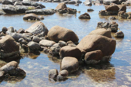 Rocky Pool  at Yallingup Beach south west Australiaの写真素材