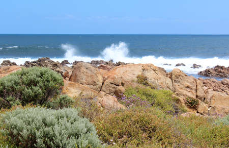 Surf at Yallingup south western Australiaの写真素材