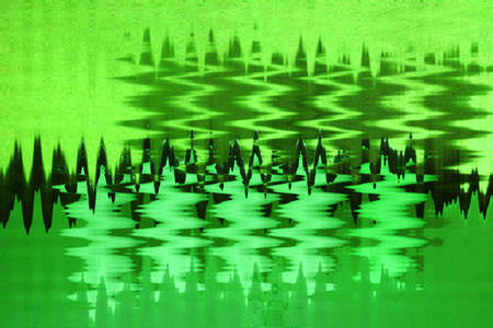 Modern abstract design  Christmas tree patternの写真素材