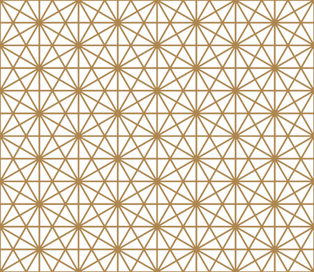 Seamless based on Kumiko pattern in color lines of medium thicknessのイラスト素材