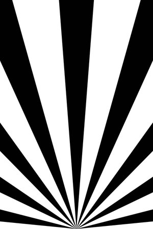 Retro sunburst vector background. Grunge design element. Black and white backdropのイラスト素材