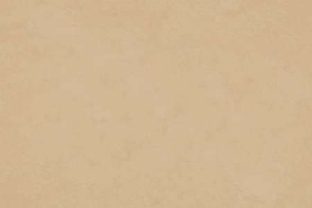Kraft recycled texture paper background, grunge old parchment banner template. Vector illustrationのイラスト素材
