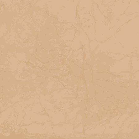 Kraft recycled texture paper background, grunge old parchment banner template. Vector illustrationのイラスト素材