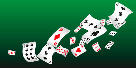 casino banners. Template for advertising parties, events in Vegas. The concept of winning or gambling. vector illustrationのイラスト素材