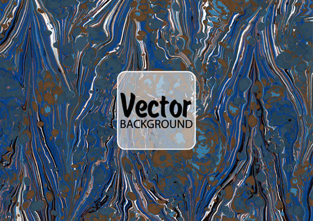 Beautiful abstract painting is a painting technique Ebru. Turkish Ebru style on the water with acrylic paints wring wave. Stylish combination of luxury.Contemporary art marble liquの写真素材