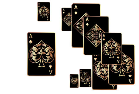 casino banners. Template for advertising parties, events in Vegas. The concept of winning or...