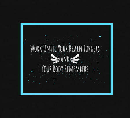 Motivational Quote Typographical poster on a black background with drops of colored paint in a...