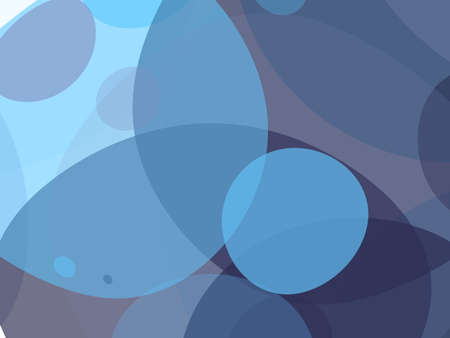 Abstract colorful background with bubbles of different sizes and shapes.  illustrationのイラスト素材