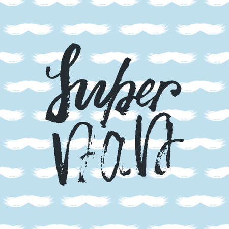 Happy Father s Day design background. Lettering design. Greeting card. Calligraphy Background template for Father s Day. Vectorのイラスト素材