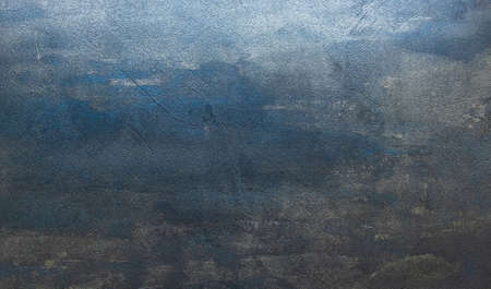 The pattern of painted surface walls with dark blue and white color texture and backgroundの写真素材