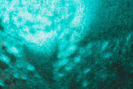 abstract green background. water glitter turquoise texture. creative design