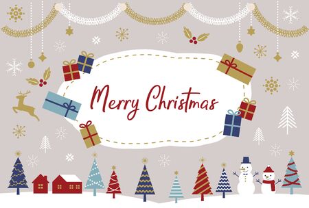 Christmas cardのイラスト素材