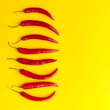 Red chili peppersの写真素材
