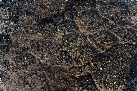 Land asphalt as abstract backgroundの写真素材