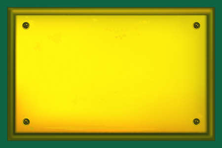 Gold metallic plate with grunge patternのイラスト素材