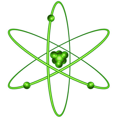 Atom icon for various designのイラスト素材