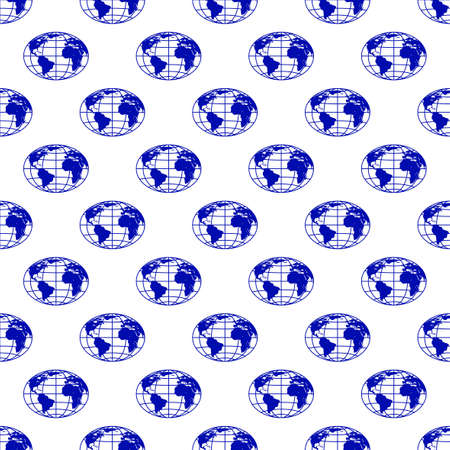 Seamless pattern of the globes. Elements of this image furnished by NASA.
Source of map:  http://visibleearth.nasa.gov/view.php?id=74518のイラスト素材
