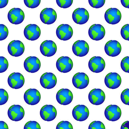 Seamless pattern of the globes. Elements of this image furnished by NASA.Source of map:  http://visibleearth.nasa.gov/view.php?id=74518のイラスト素材
