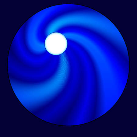 Illustration of the abstract tunnelのイラスト素材